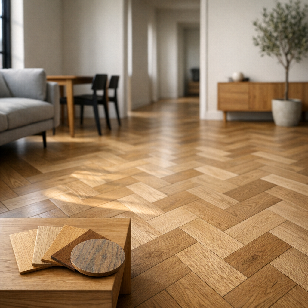 Eiken visgraat vloer interieur: op maat gemaakt voor jouw stijl