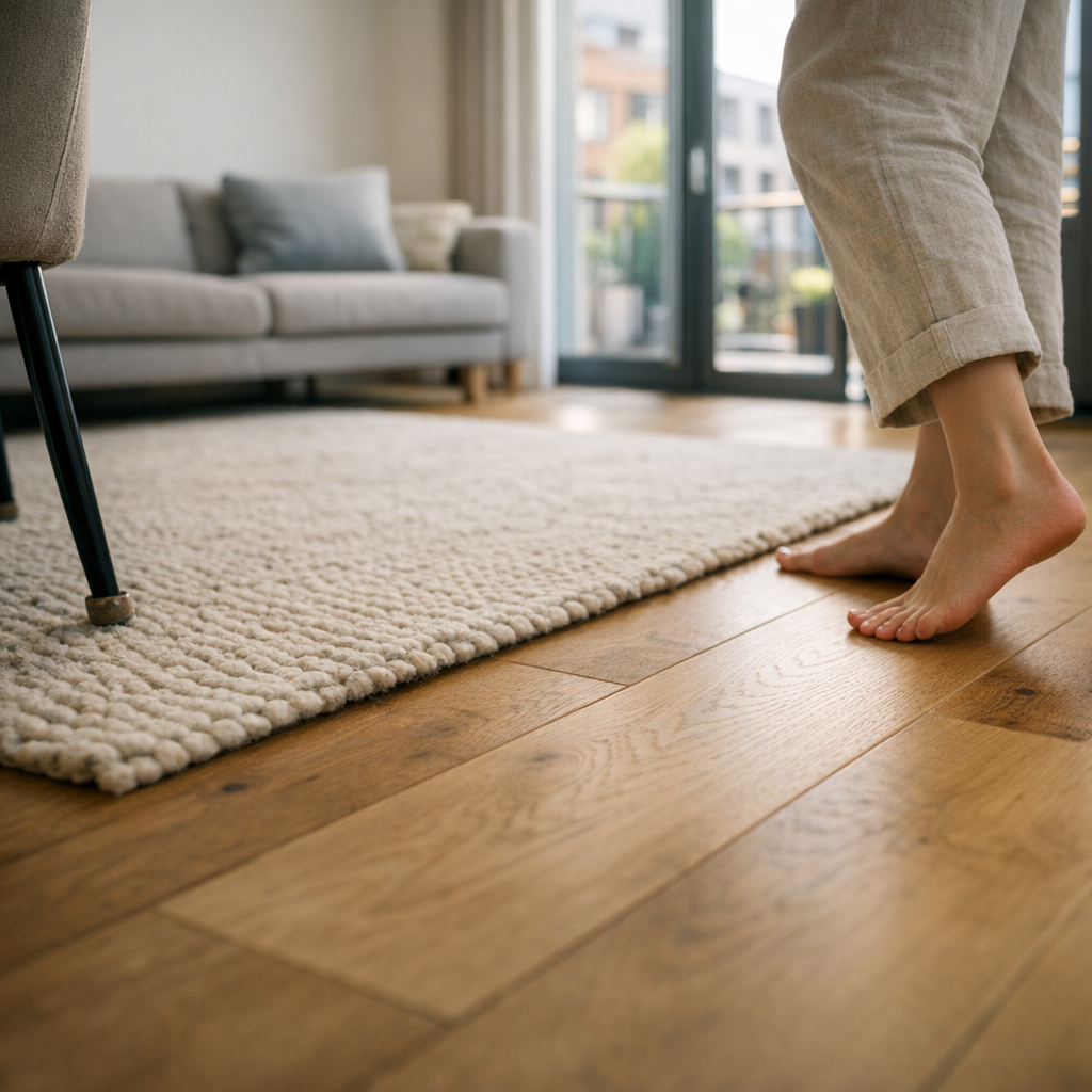 Eiken vloer appartement geluidsnormen
